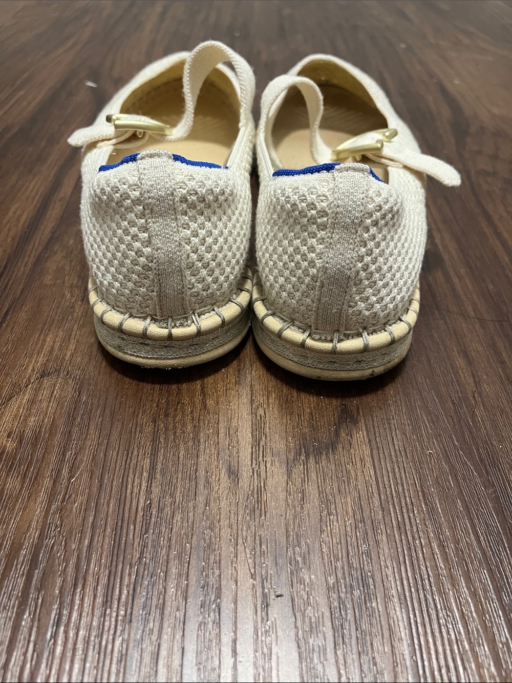 Rothy's The Espadrille Mary Jane Flats in Jasmine - Picture 13 of 15